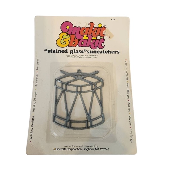 Other - Makit & Bakit Stained Glass Suncatcher Christmas‎ Drum